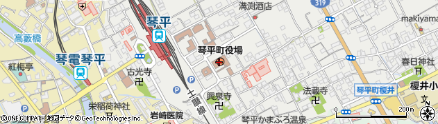香川県琴平町（仲多度郡）周辺の地図