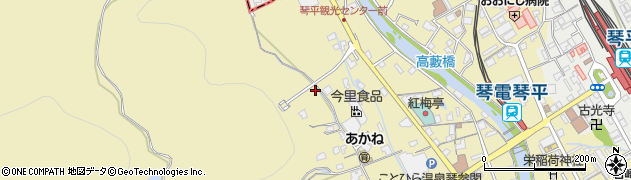 香川県仲多度郡琴平町496周辺の地図