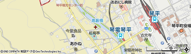 香川県仲多度郡琴平町564周辺の地図