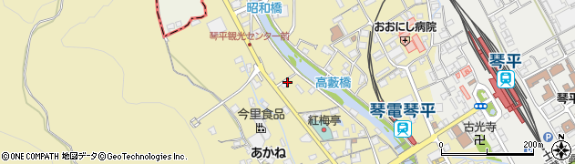 香川県仲多度郡琴平町546周辺の地図