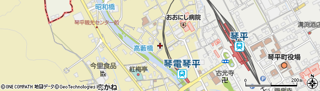 香川県仲多度郡琴平町360周辺の地図