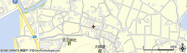 香川県三豊市仁尾町仁尾乙623周辺の地図