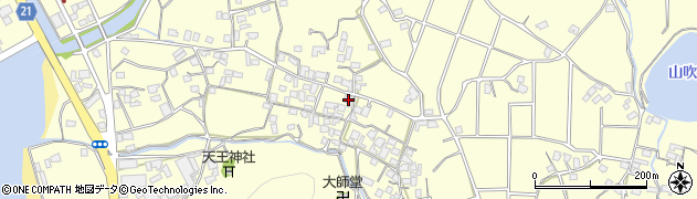 香川県三豊市仁尾町仁尾乙618周辺の地図