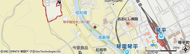 香川県仲多度郡琴平町360-48周辺の地図