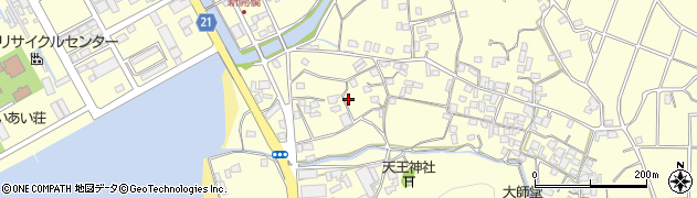 香川県三豊市仁尾町仁尾乙302周辺の地図