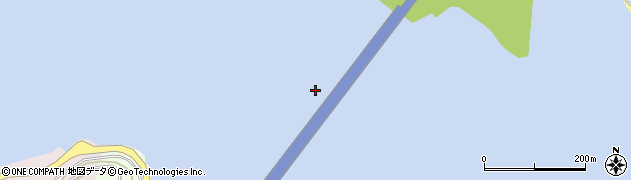 大島大橋周辺の地図