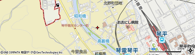 香川県仲多度郡琴平町360-74周辺の地図