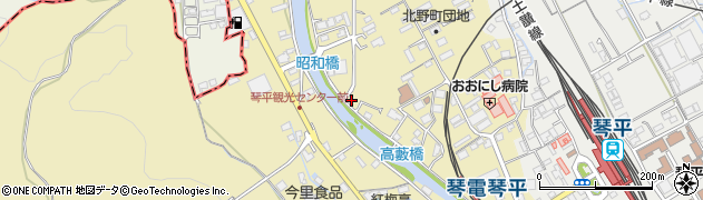 香川県仲多度郡琴平町360-79周辺の地図