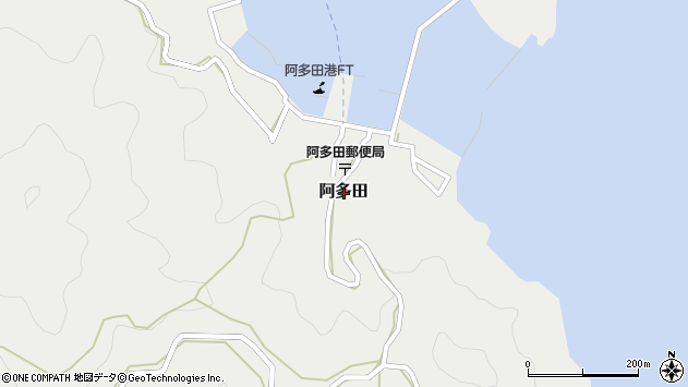 〒739-0607 広島県大竹市阿多田の地図