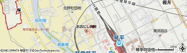 香川県仲多度郡琴平町325周辺の地図