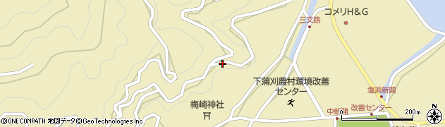 広島県呉市下蒲刈町下島周辺の地図