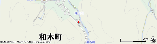 下村瀬田八幡宮社務所周辺の地図