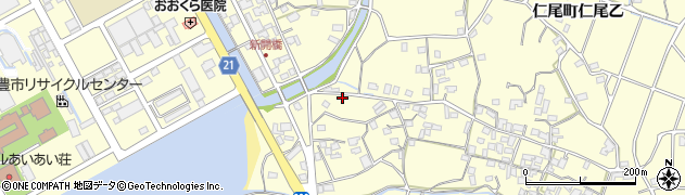 香川県三豊市仁尾町仁尾乙308周辺の地図