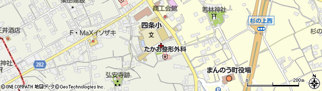 香川県仲多度郡まんのう町四條677周辺の地図