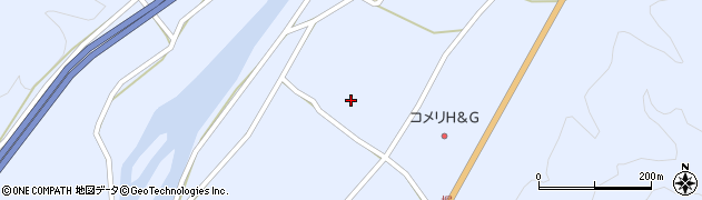 山口県山口市徳地堀（関）周辺の地図