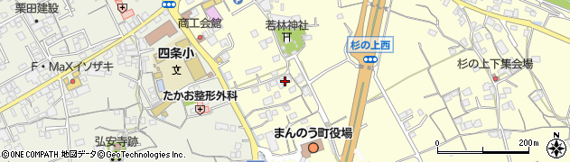 香川県仲多度郡まんのう町吉野下399周辺の地図