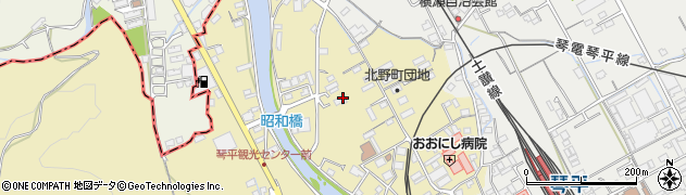 香川県仲多度郡琴平町398周辺の地図