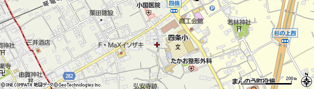 香川県仲多度郡まんのう町四條743周辺の地図
