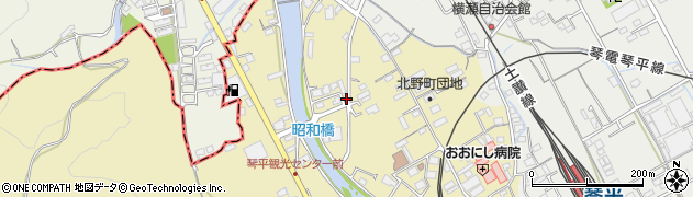 香川県仲多度郡琴平町395周辺の地図