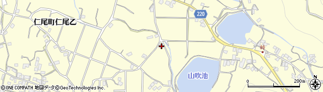 香川県三豊市仁尾町仁尾乙1643周辺の地図