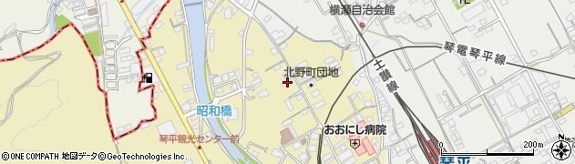 香川県仲多度郡琴平町401周辺の地図
