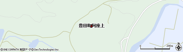 山口県下関市豊田町大字阿座上周辺の地図