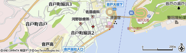 岡野光俊鮮魚店周辺の地図