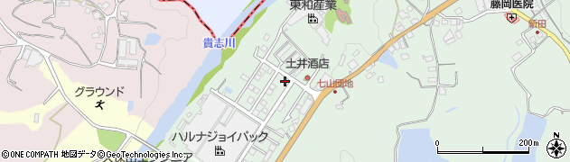 和歌山県海南市七山772周辺の地図