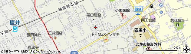 香川県仲多度郡まんのう町四條612周辺の地図