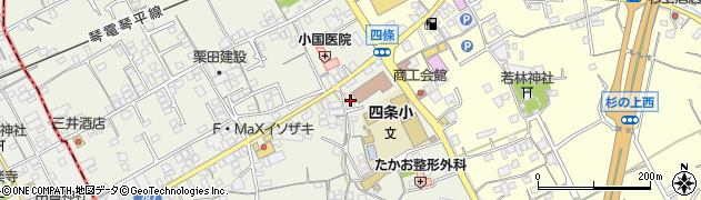 香川県仲多度郡まんのう町四條734周辺の地図