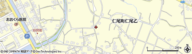 香川県三豊市仁尾町仁尾乙498周辺の地図
