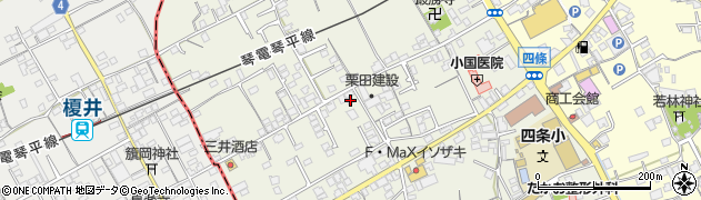 香川県仲多度郡まんのう町四條601周辺の地図
