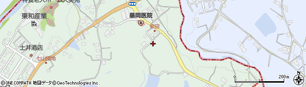 和歌山県海南市七山1386周辺の地図