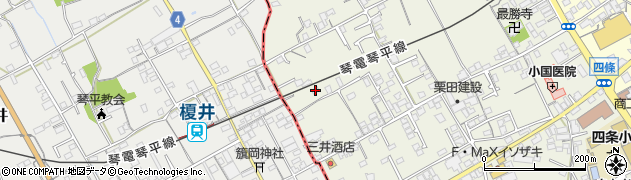 香川県仲多度郡まんのう町四條960周辺の地図