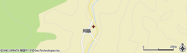 徳島県鳴門市北灘町折野（川筋）周辺の地図