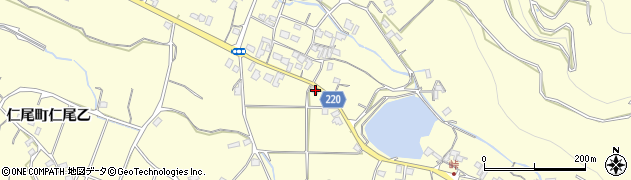 香川県三豊市仁尾町仁尾乙2020周辺の地図