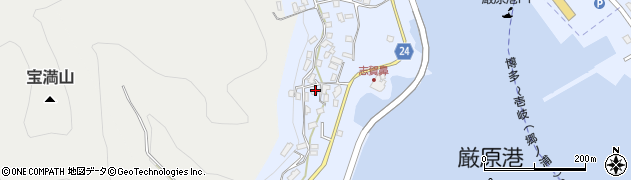 長崎県対馬市厳原町久田道1629周辺の地図