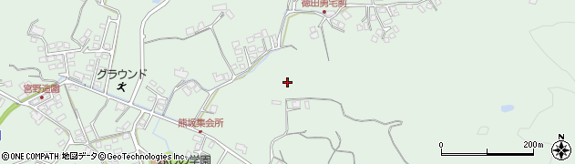 山口県山口市宮野上熊坂周辺の地図
