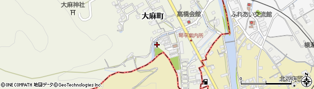 香川県善通寺市大麻町42周辺の地図