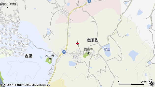 〒640-0362 和歌山県和歌山市奥須佐の地図