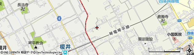 香川県仲多度郡まんのう町四條957周辺の地図