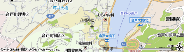 広島県呉市音戸町引地周辺の地図