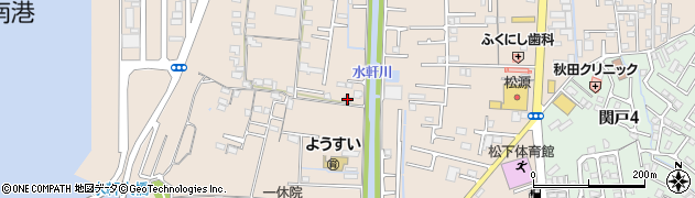 和歌山県和歌山市西浜1222周辺の地図