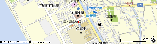 香川県三豊市仁尾町仁尾辛35周辺の地図