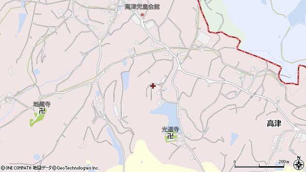 〒640-0451 和歌山県海南市高津の地図