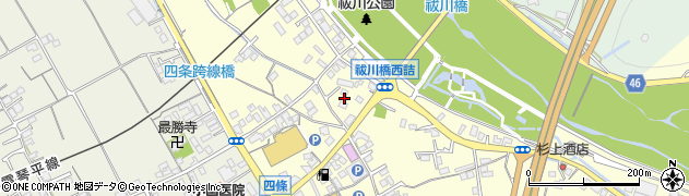 香川県仲多度郡まんのう町吉野下182周辺の地図