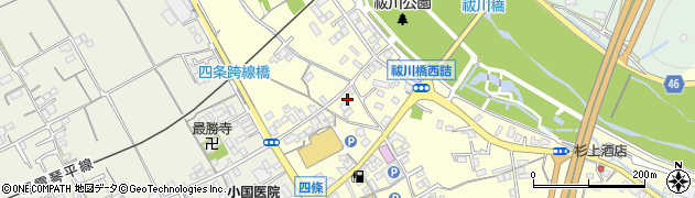 香川県仲多度郡まんのう町吉野下197周辺の地図