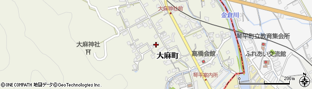 香川県善通寺市大麻町178周辺の地図