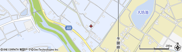 香川県三豊市三野町下高瀬2389周辺の地図
