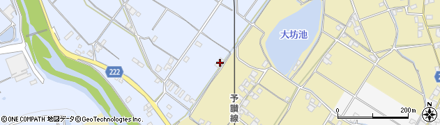 香川県三豊市三野町下高瀬2416周辺の地図